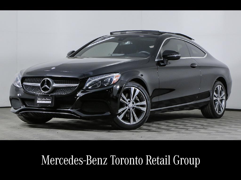 Certified Pre Owned Mercedes Benz C Class 2017 C 300 2 Door